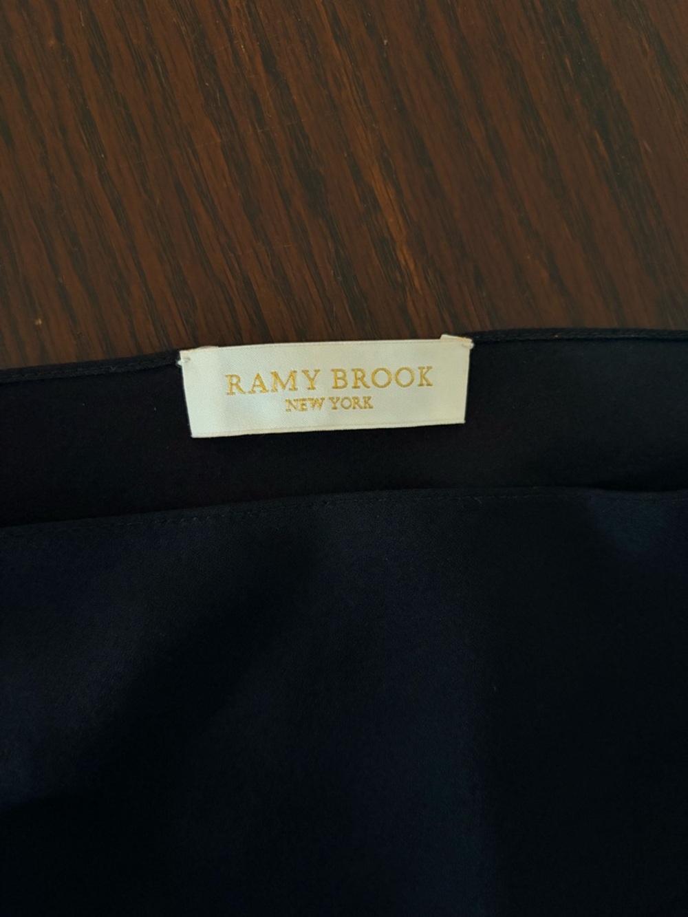 Ramy Brook Black One-Shoulder Straight-Leg Jumpsuit - Picture 4 of 5
